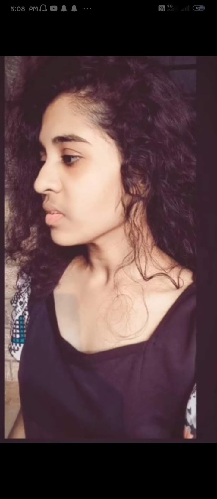 Shravya  - no makeup