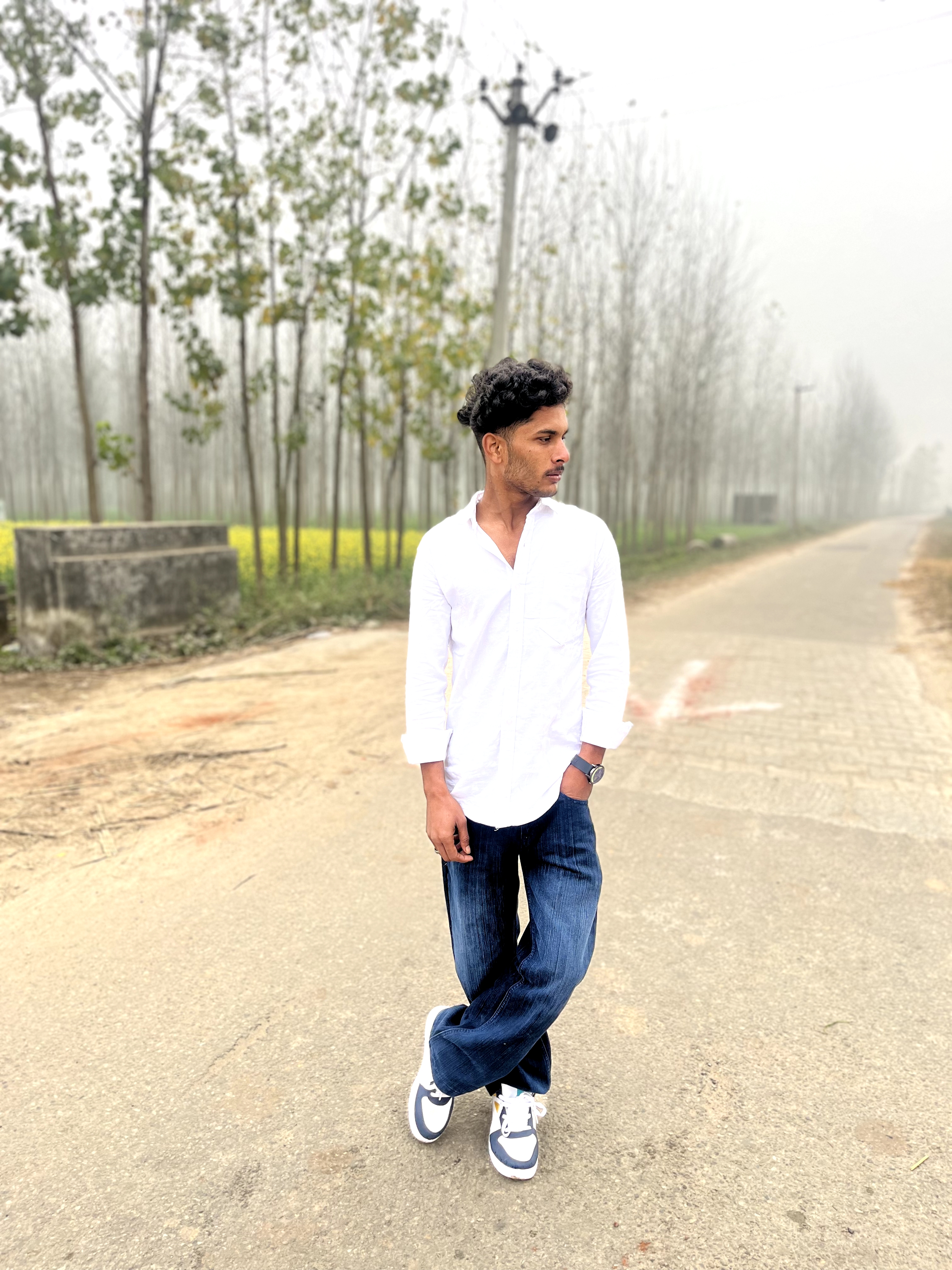 Mudassir gour - no makeup